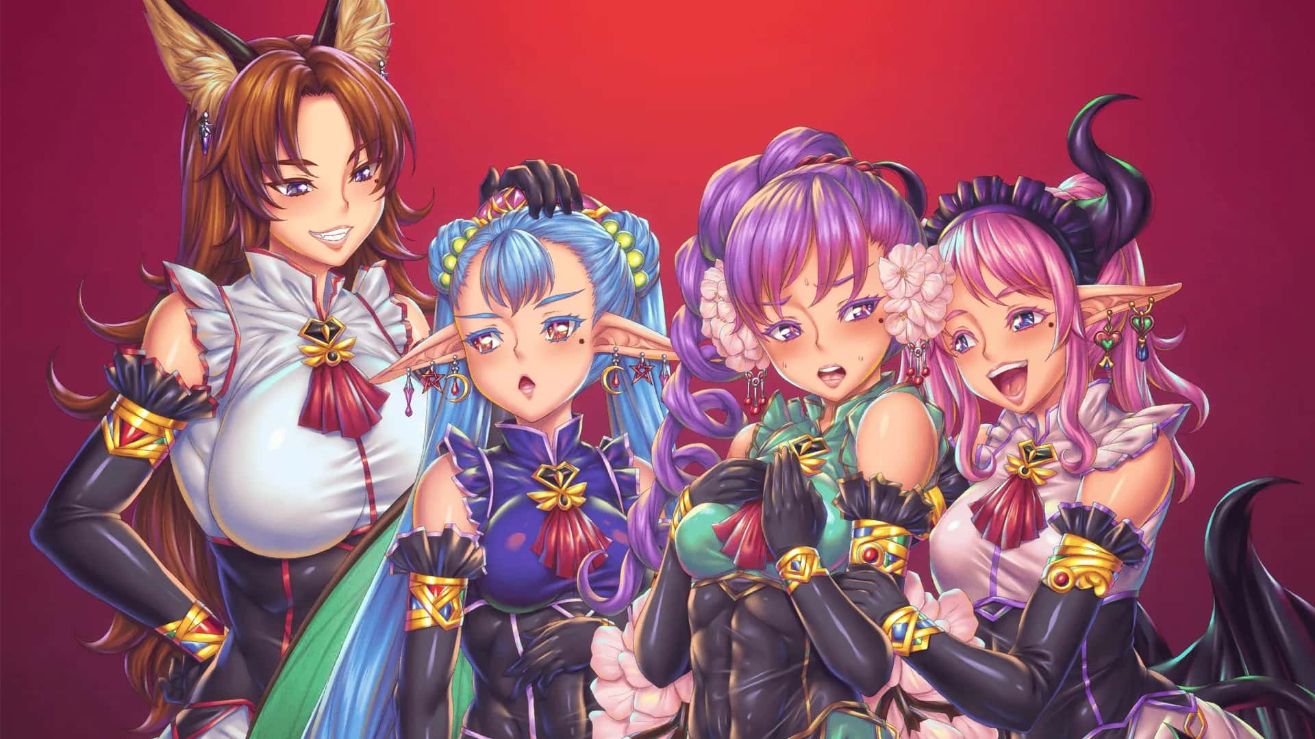 欢迎来到妖魔娼馆 高清重置版 Manor of Mystic Courtesans插画